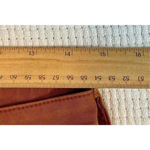 PrAna Women's Burnt Orange Button Up Utility Fly Pants Size 6 - Picture 8 of 8